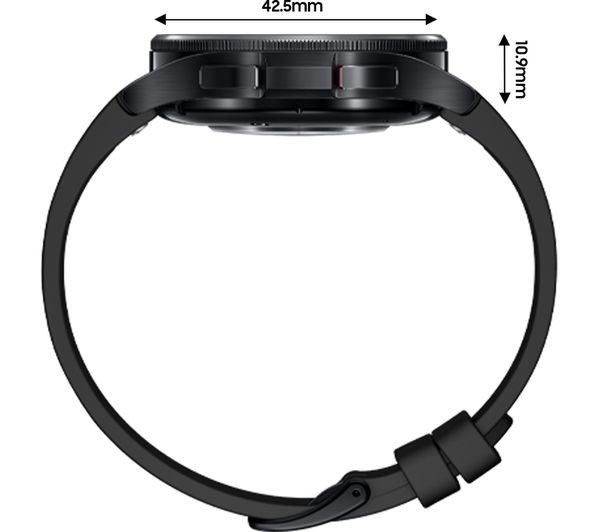 SAMSUNG Galaxy Watch6 Classic BT with Bixby - Black 43 mm