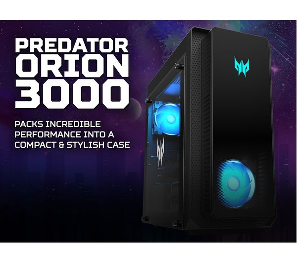 ACER Predator Orion 3000 PO3-650 Gaming PC - Intel® Core™ i7 RTX 4070 1 TB SSD