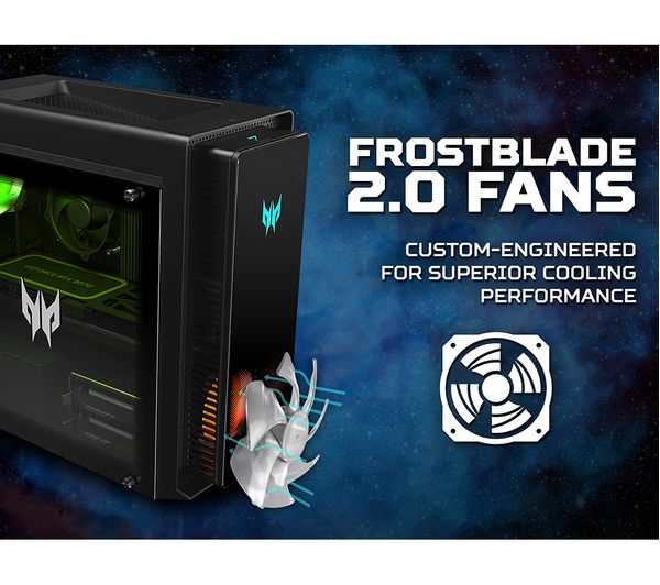 ACER Predator Orion 3000 PO3-650 Gaming PC - Intel® Core™ i7 RTX 4070 1 TB SSD