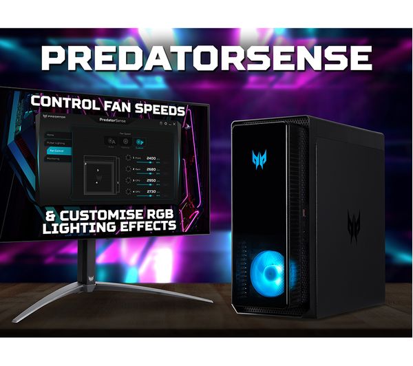 ACER Predator Orion 3000 PO3-650 Gaming PC - Intel® Core™ i7 RTX 4070 1 TB SSD