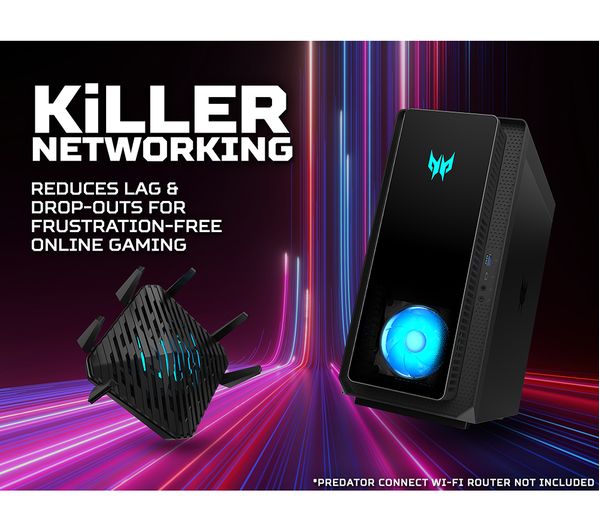 ACER Predator Orion 3000 PO3-650 Gaming PC - Intel® Core™ i7 RTX 4070 1 TB SSD