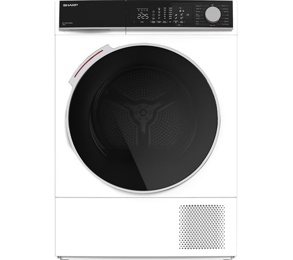 SHARP ES-NHL2S9GW2-EN 12 kg Heat Pump Tumble Dryer - White
