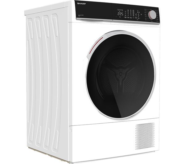 SHARP ES-NHL2S9GW2-EN 12 kg Heat Pump Tumble Dryer - White