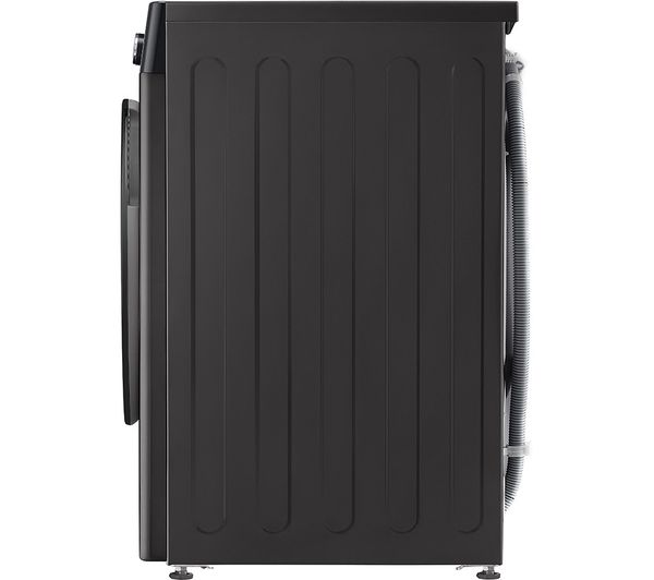 LG TurboWash with AI F4Y711BBTN1 WiFi-enabled 11 kg 1400 Spin Washing Machine - Platinum Black