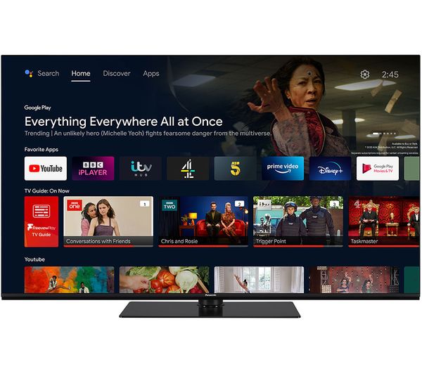PANASONIC TX-65MZ800B 65" Smart 4K Ultra HD HDR OLED TV with Google Assistant