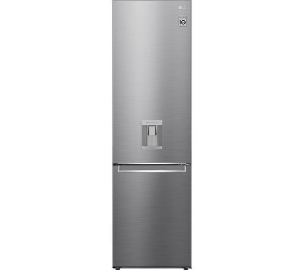 LG NatureFRESH GBF62PZGGN 70 30 Fridge Freezer - Shiny Steel