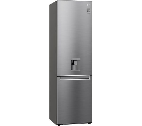 LG NatureFRESH GBF62PZGGN 70 30 Fridge Freezer - Shiny Steel