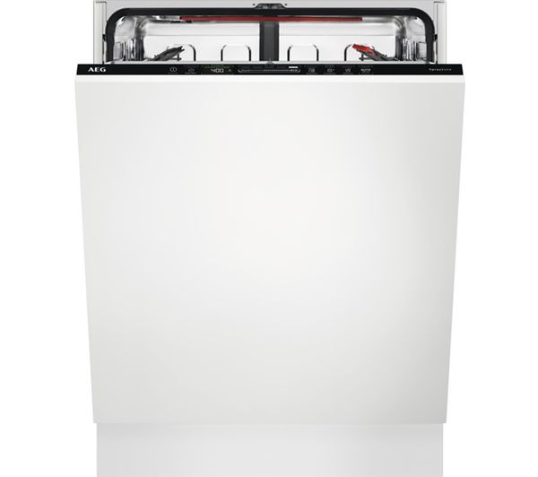 AEG Series 8000 SprayZone FSE84607P Fully Size Intergrated Dishwasher