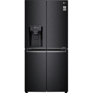 LG NatureFRESH GML844MC7E Slim American-Style Fridge Freezer - Matte Black