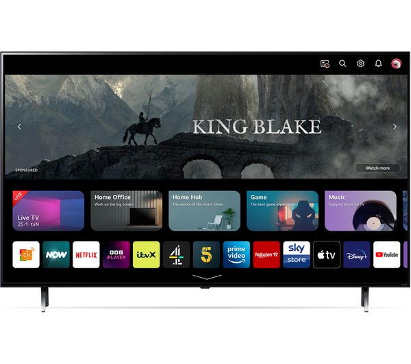 LG 50QNED756RA 50" Smart 4K Ultra HD HDR QNED TV with Amazon Alexa