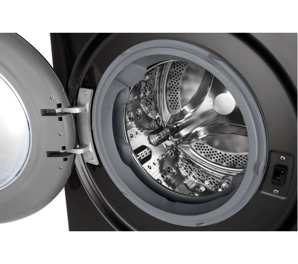LG TurboWash 360 F2Y709BBTN1 WiFi-enabled 9 kg 1200 Spin Washing Machine - Platinum Black