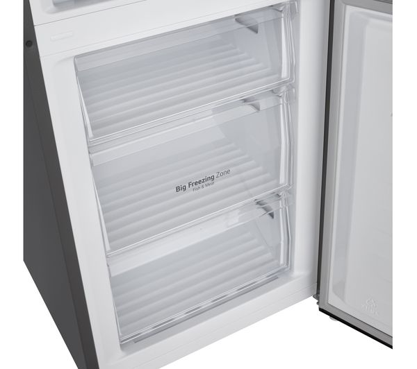 LG GBM21HSADH 60 40 Fridge Freezer - Silver