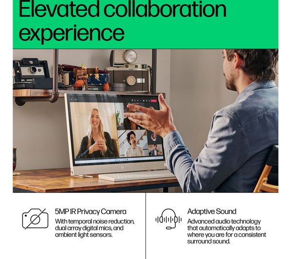 HP Envy Move 23.8" Portable All-in-One PC - Intel® Core™ i5 512 GB SSD White