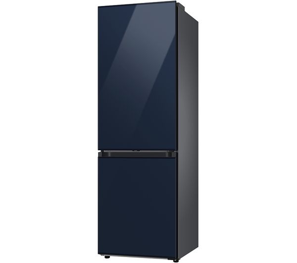SAMSUNG Bespoke SpaceMax RB34C6B2E41 EU Smart 70 30 Fridge Freezer - Glam Navy