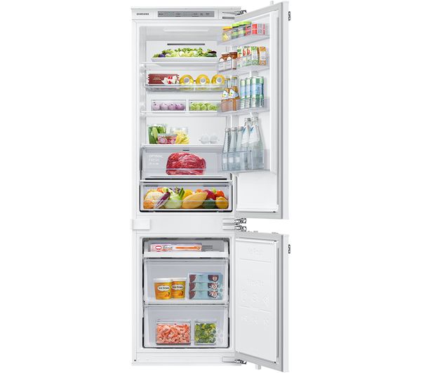 SAMSUNG SpaceMax BRB26615EWW EU Integrated 70 30 Fridge Freezer - Fixed Hinge