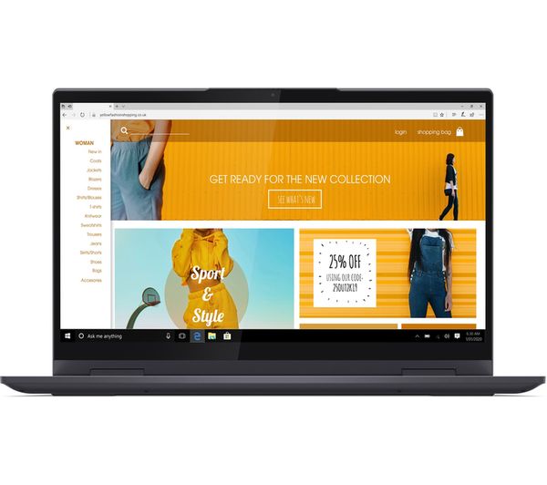 LENOVO Yoga 7i 14" 2 in 1 Laptop - Intel® Core™ i5 256 GB SSD Grey