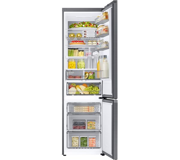 SAMSUNG Bespoke SpaceMax RL38C776ASR EU Smart 70 30 Fridge Freezer - Silver