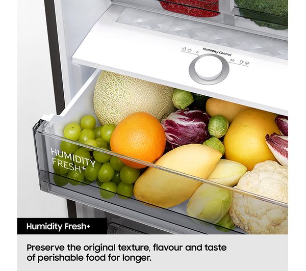 SAMSUNG Bespoke SpaceMax RL38C776ASR EU Smart 70 30 Fridge Freezer - Silver