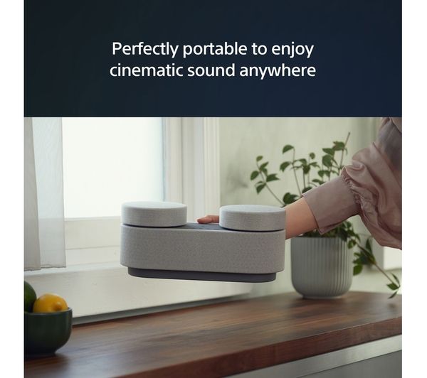 SONY HT-AX7 2.1 Portable Theatre System - Light Grey