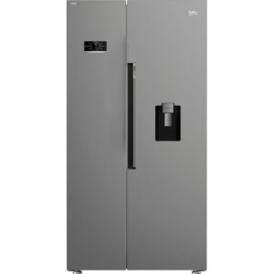 BEKO Pro ASD2542VX American-Style Fridge Freezer - Stainless Steel