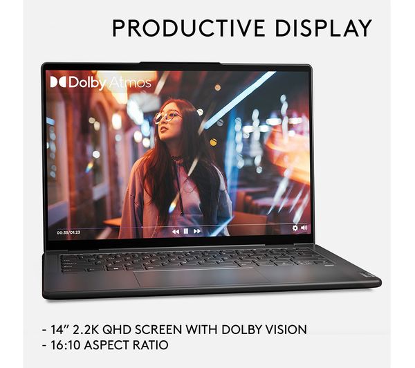 LENOVO Yoga 7i 14" 2 in 1 Laptop - Intel® Core™ i5 512 GB SSD Grey