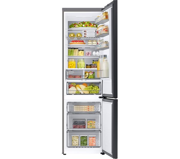 SAMSUNG Bespoke SpaceMax RB38C7B5C12 EU Smart 70 30 Fridge Freezer - White
