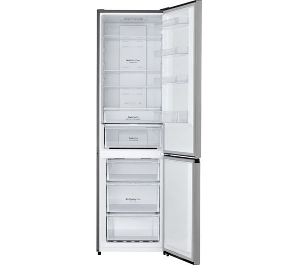 LG GBM22HSADH 70 30 Fridge Freezer - Silver