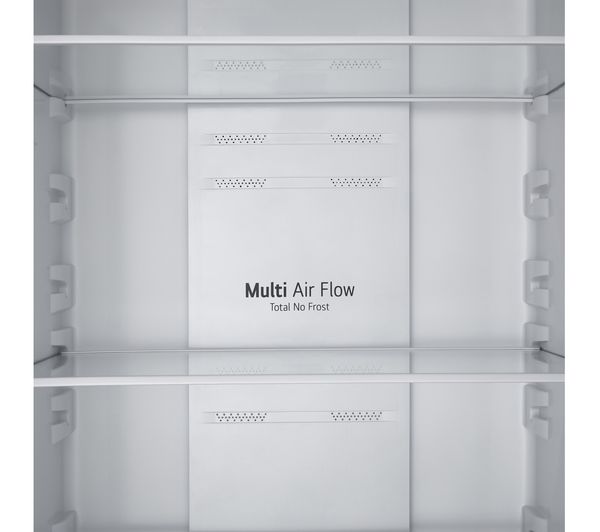 LG GBM22HSADH 70 30 Fridge Freezer - Silver