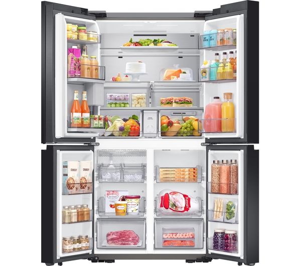SAMSUNG Bespoke Beverage Center RF65A967622 EU Smart Fridge Freezer - Black