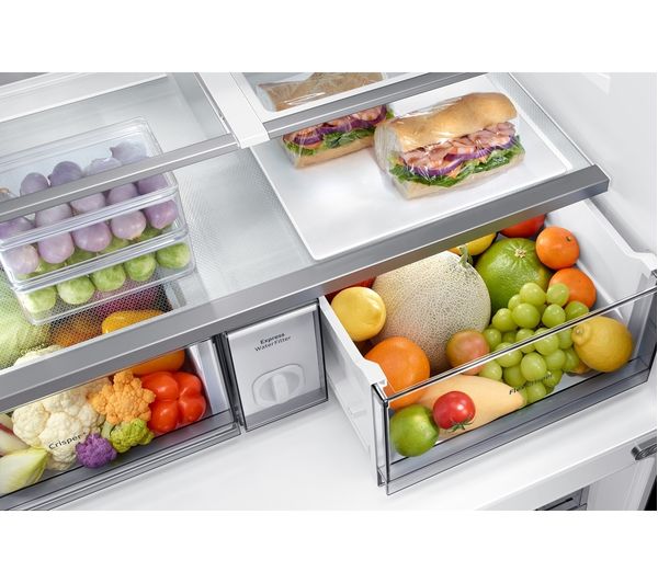 SAMSUNG Bespoke Beverage Center RF65A967622 EU Smart Fridge Freezer - Black