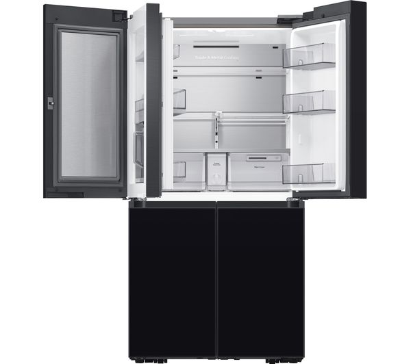 SAMSUNG Bespoke Beverage Center RF65A967622 EU Smart Fridge Freezer - Black