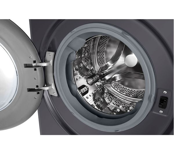 LGE TurboWash 360 with AI F4C510GBTN1 10 kg 1400 Spin Washing Machine - Slate Grey