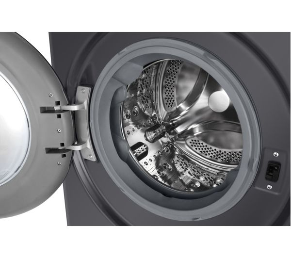 LGE TurboWash 360 with AI F4C510GBTN1 10 kg 1400 Spin Washing Machine - Slate Grey