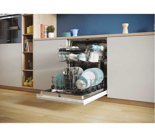 CANDY CI 3E53E0W-80 Full-size Fully Integrated Dishwasher