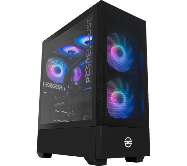 PCSPECIALIST Flux 330 Gaming PC - Intel® Core™ i7 RTX 4070 1 TB SSD