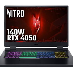 ACER Nitro 5 AN517-55-74P6 17.3" Gaming Laptop - Intel® Core™ i7 RTX 4050 1 TB SSD