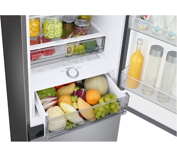 SAMSUNG Bespoke SpaceMax RB38C7B5CS9 EU 70 30 Smart Fridge Freezer - Silver
