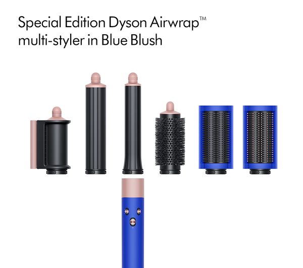 DYSON Airwrap Special Edition Long Hair Multi-Styler with Gift Case - Blue Blush