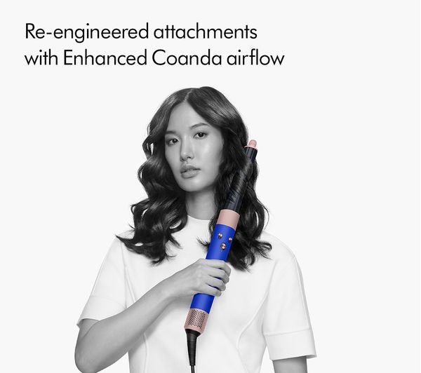 DYSON Airwrap Special Edition Long Hair Multi-Styler with Gift Case - Blue Blush