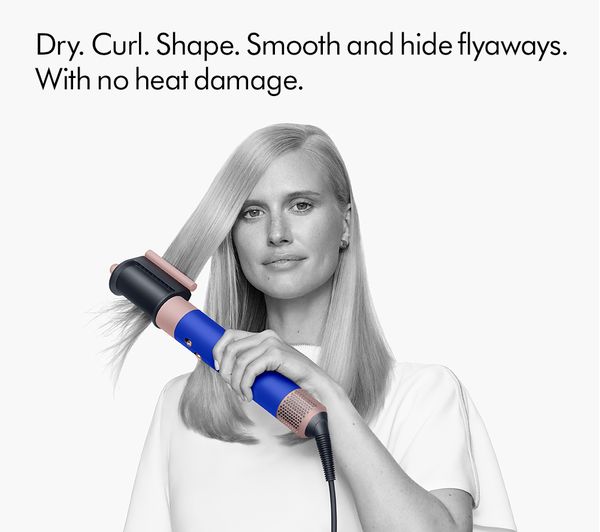 DYSON Airwrap Special Edition Long Hair Multi-Styler with Gift Case - Blue Blush