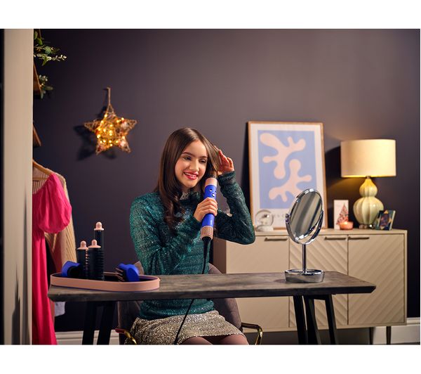 DYSON Airwrap Special Edition Long Hair Multi-Styler with Gift Case - Blue Blush