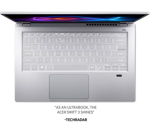 ACER Swift 3 14" Laptop - AMD Ryzen 7 1 TB SSD Silver