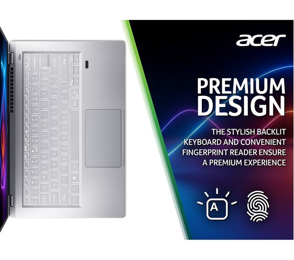 ACER Swift 3 14" Laptop - AMD Ryzen 7 1 TB SSD Silver