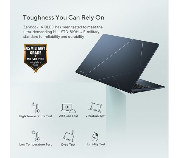ASUS Zenbook 14 UX3402ZA 14" Laptop – Intel® Core™ i5 512 GB SSD Blue