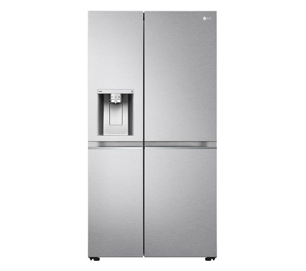 LG NatureFRESH GSLV91MBAC American-Style Smart Fridge Freezer - Metal Sorbet