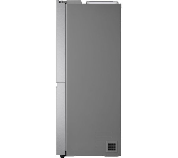 LG NatureFRESH GSLV91MBAC American-Style Smart Fridge Freezer - Metal Sorbet