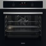 ZANUSSI ZOHNA7XN Electric Single Oven - Stainless Steel & Black