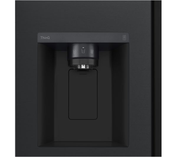 LG InstaView GSGV81EPLD American-Style Smart Fridge Freezer - Matte Black
