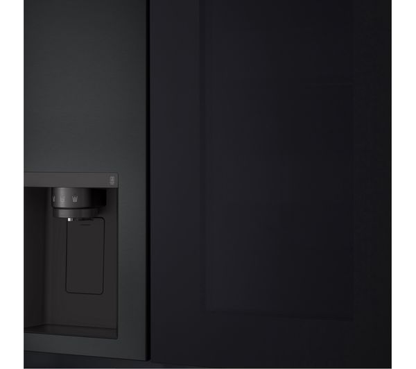 LG InstaView GSGV81EPLD American-Style Smart Fridge Freezer - Matte Black
