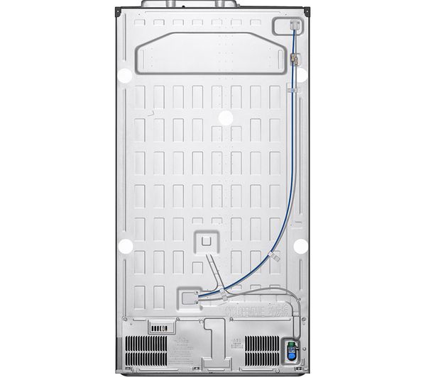 LG NatureFRESH GSLV70PZTD American-Style Smart Fridge Freezer - Shiny Steel